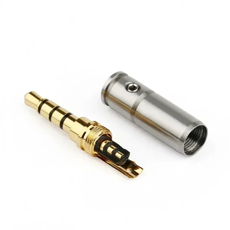 Conector de 3,5mm Jack 3 4 polos para auriculares, Conector de Audio de 3,5mm de consumo, electrónica de 38mm de longitud para conector de cable de auriculares de 4,2mm - imagen 5