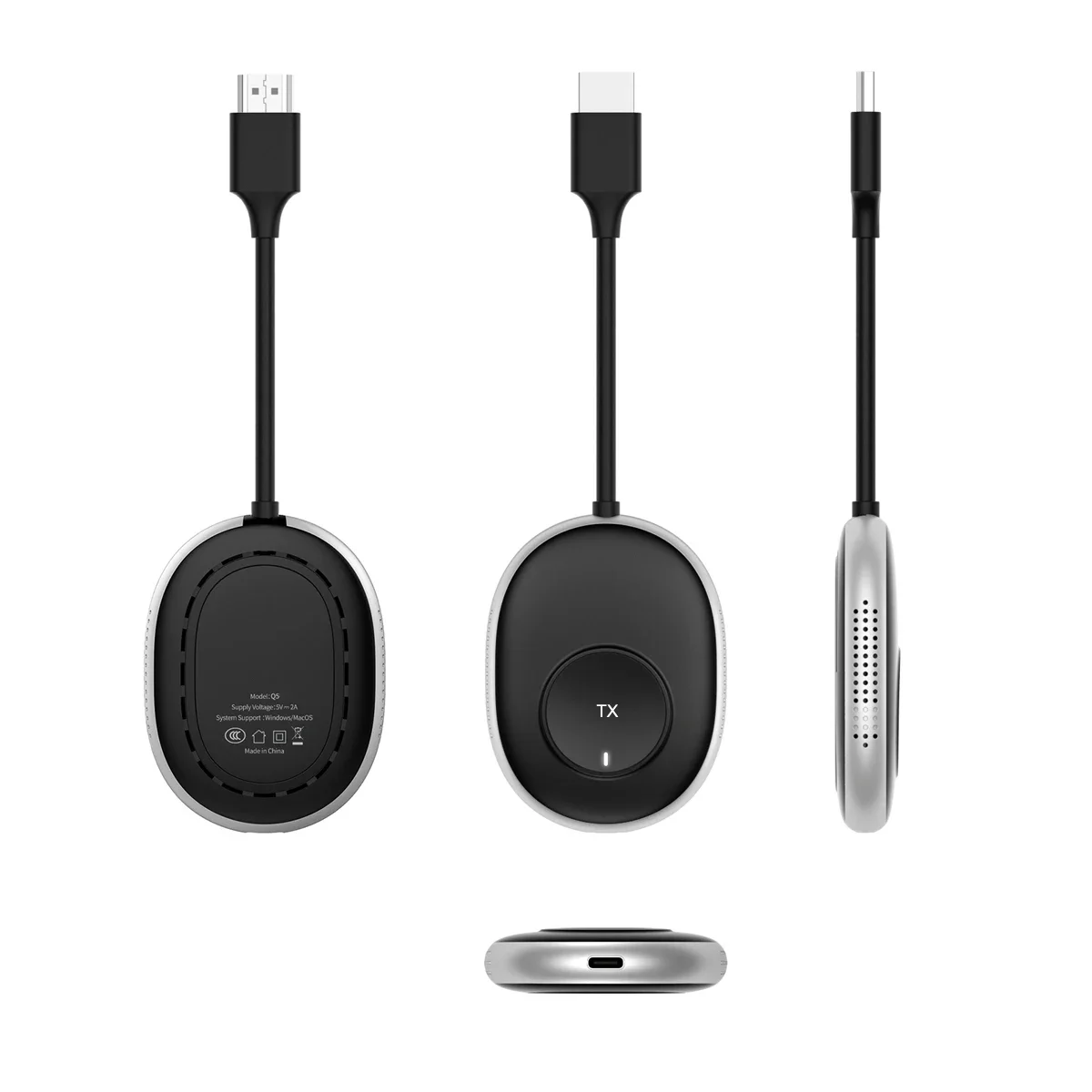 50M 5G 1080P inalámbrico WIFI HDMI transmisor de vídeo y receptor extensor adaptador de pantalla Multi TX a 1 RX Switch ordenador portátil PC a TV - imagen 4