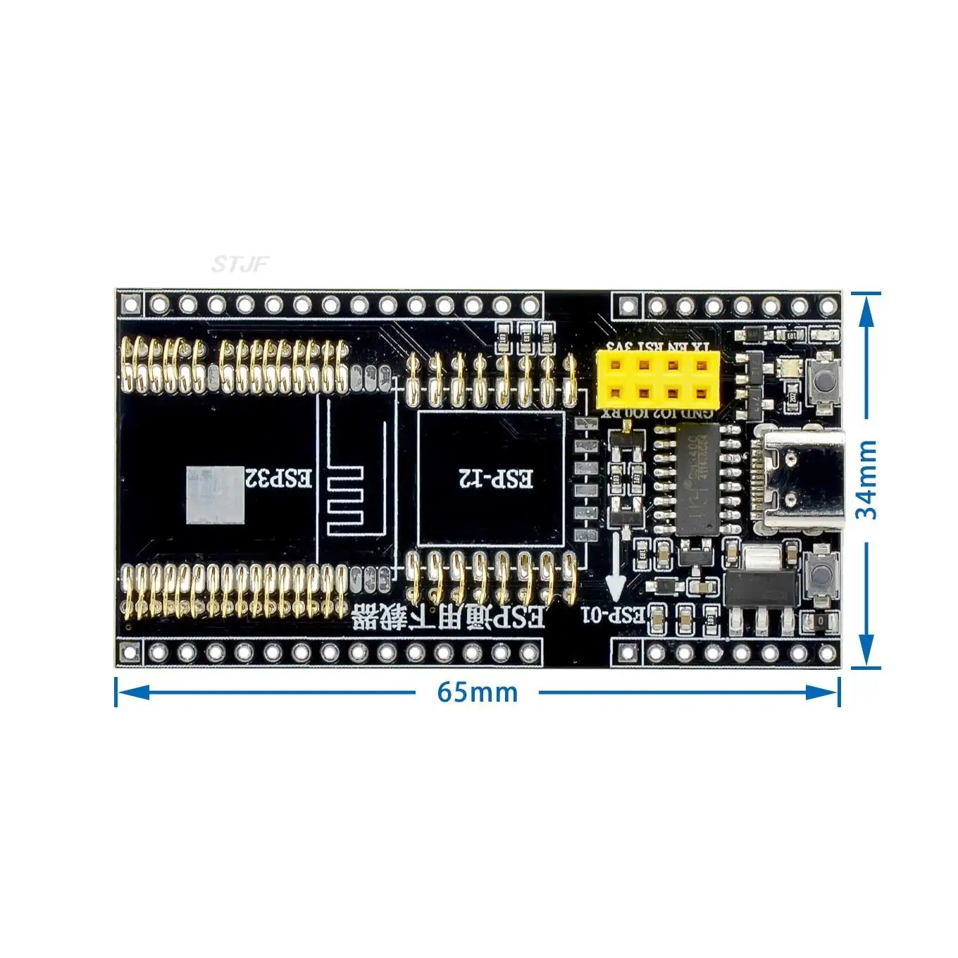 Placa de desarrollo de ESP-WROOM-32 ESP8266, programador de prueba, descargador de enchufe para ESP32-WROVER, ESP-01, ESP-12F, ESP-07S, ESP32 - imagen 5