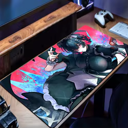 Alfombrillas para ratón, alfombrilla protectora para escritorio, alfombrilla para ratón para juegos Z-zenless Zone Zero Ellen Joe, decoración de mesa de oficina, alfombrilla para teclado, alfombrillas para jugadores de ordenador