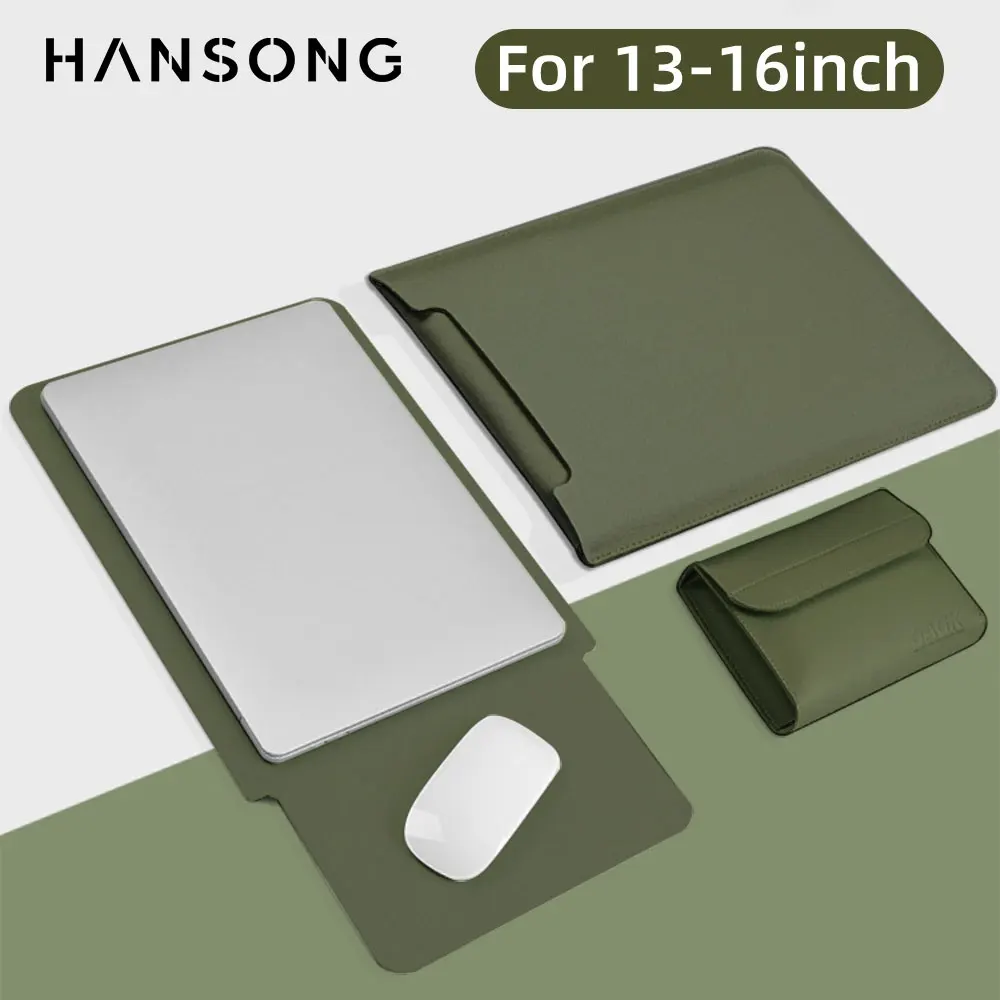 Funda para tableta portátil de 16, 15, 14, 13 pulgadas para Apple, Macbook, Lenovo, Huawei, Xiaomi, Notebook, Ipad, tableta, funda para portátil