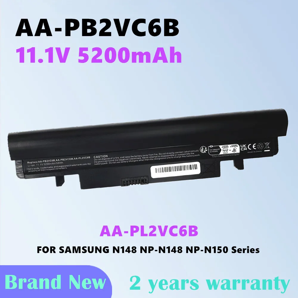 AA-PB2VC6B AA-PL2VC6B Batería para portátil Samsung N148 NP-N148 N150 NP-N150 NT-N150