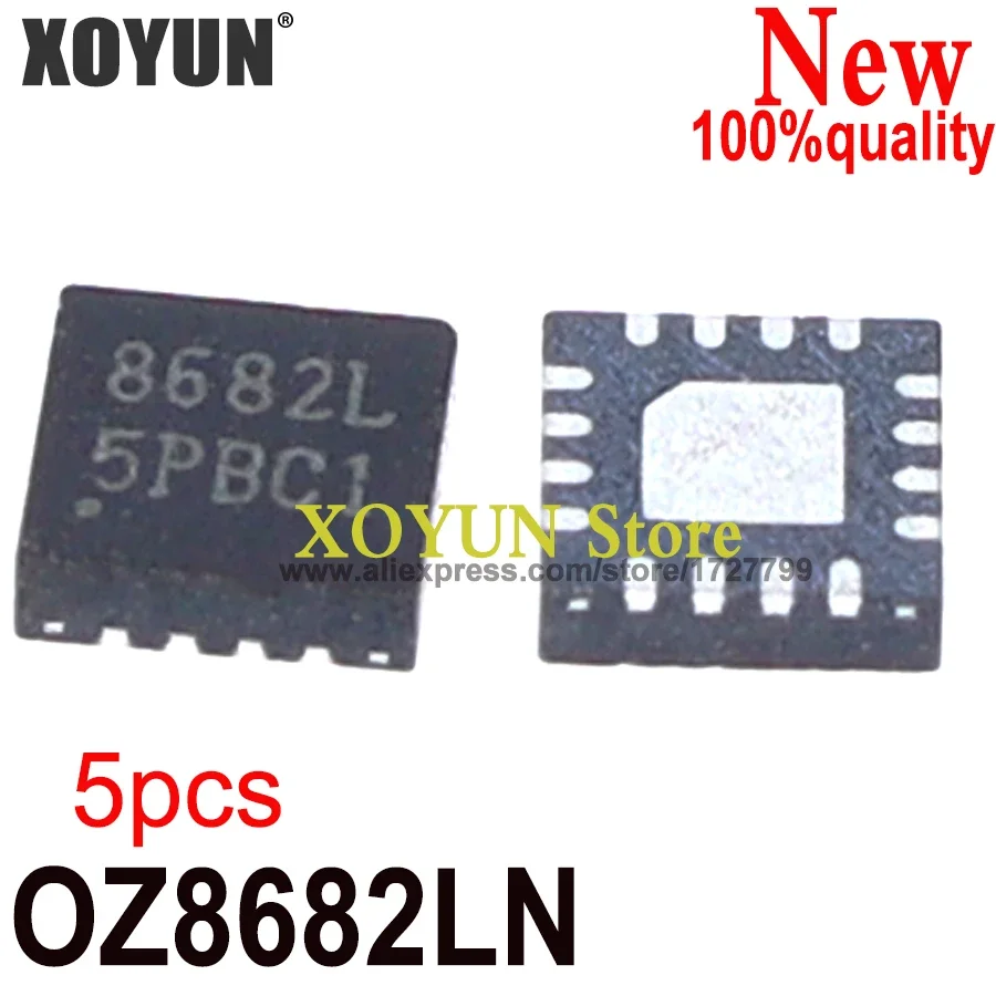 (5 piezas) 100% nuevo 8682L OZ8682L OZ8682LN QFN-16