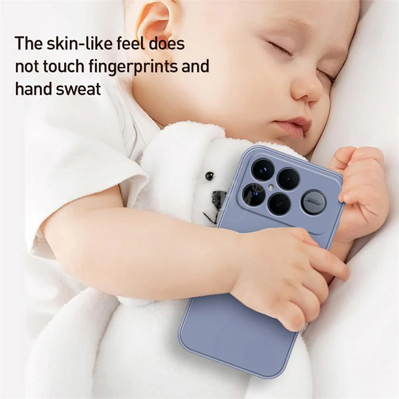 Para Xiaomi POCO F8 Ultra funda de silicona líquida goma lisa TPU suave POCO F8 Ultra funda protectora de teléfono funda POCO F8 Pro - imagen 2