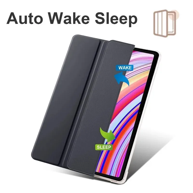 Nuevo para Xiaomi Redmi Pad Pro 12,1 2024 funda con portalápices para Redmi Pad Pro 12,1 pulgadas funda magnética con soporte para tableta inteligente - imagen 3