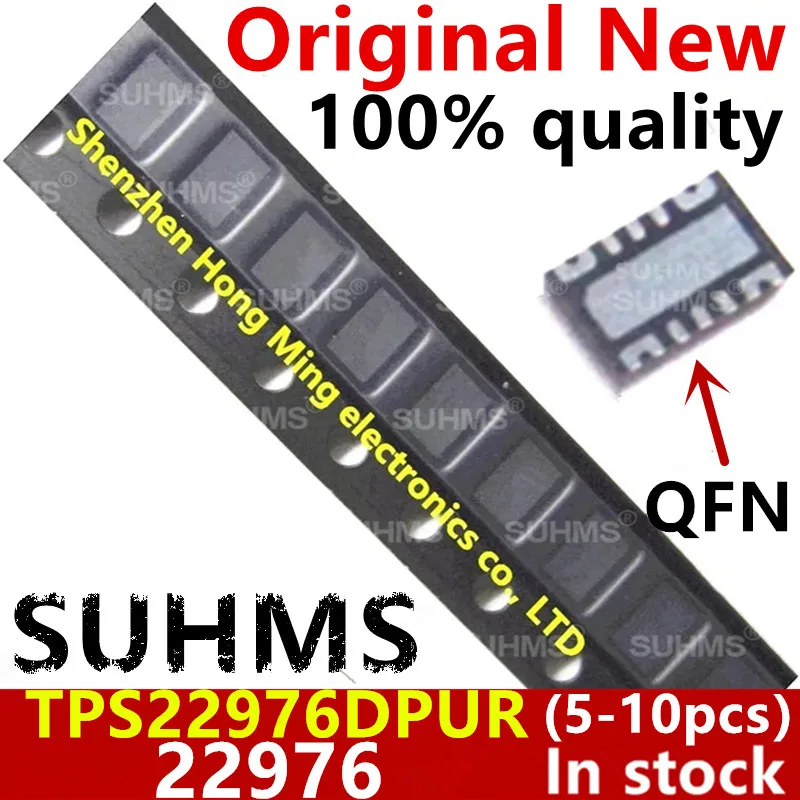(5-10 piezas) 100% nuevo Chipset TPS22976DPUR TPS22976 22976 QFN-14