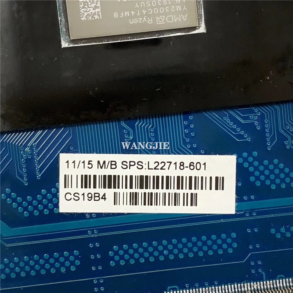 Para HP 17-CA 17Z-CA 17-ca0000 placa base de computadora portátil L22718-001 L22718-501 L22718-601 con Ryzen3 2300U CPU 6050A 2983001 - imagen 3