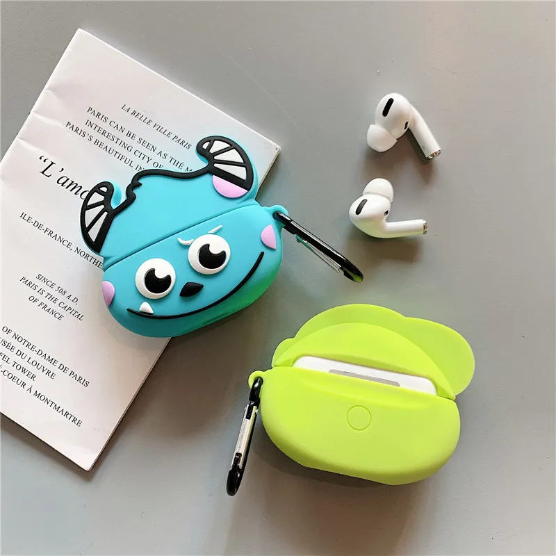 Funda para auriculares Disney Marvel para Airpods 1, 2, 3 Pro, funda protectora de silicona para auriculares inalámbricos con Bluetooth de Minnie y Mickey de dibujos animados - imagen 5