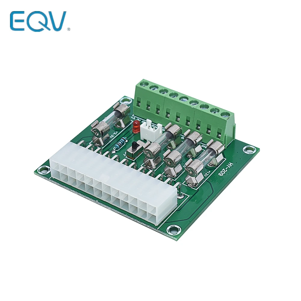 Placa adaptadora de corriente ATX de escritorio, módulo de cableado de toma de corriente para ordenador ATX