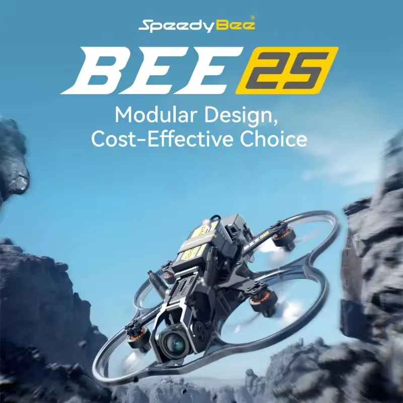 SpeedyBee Bee25 2,5 pulgadas HD FPV Drone ELRS 2,4G TBS versión para O4 O3 unidad de aire Runcam Link RC FPV Cinewhoop Drone avión - imagen 2