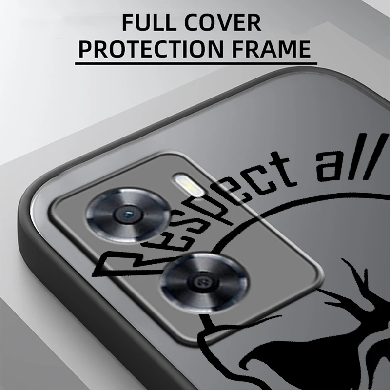 The Red Skulls Cool Marvel Art translúcido esmerilado para OPPO X5 X3 A54S A5 A94 A16 A53S A57 A74 A72 A96 A98 A78 5G Back - imagen 4