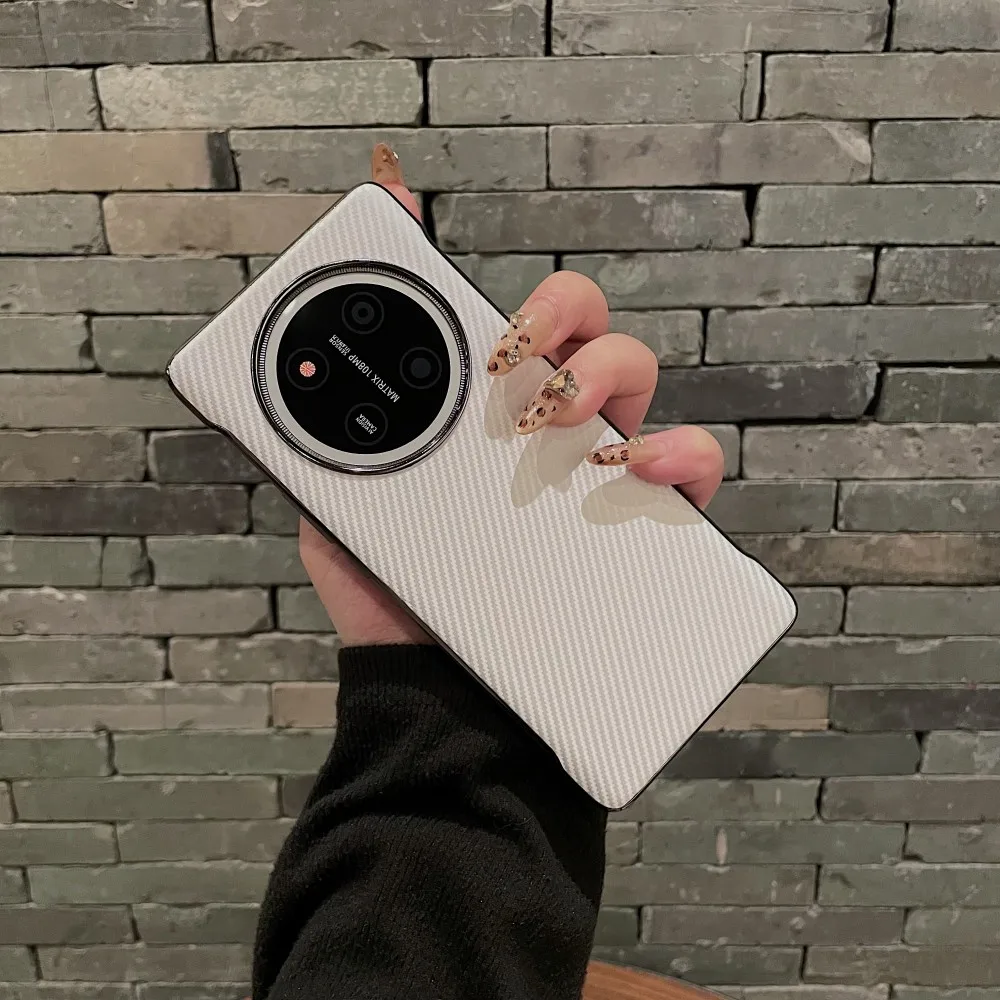 Para Huawei Honor Magic 7 Lite funda de lujo chapada dura con patrón de fibra de carbono funda protectora trasera para Magic 7 7Pro Shell - imagen 5