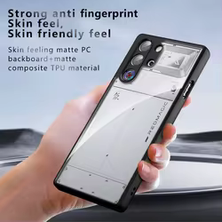 Funda ZTE Nubia Red Magic 10 Pro Mate Anti-golpes PC+TPU Antihuellas