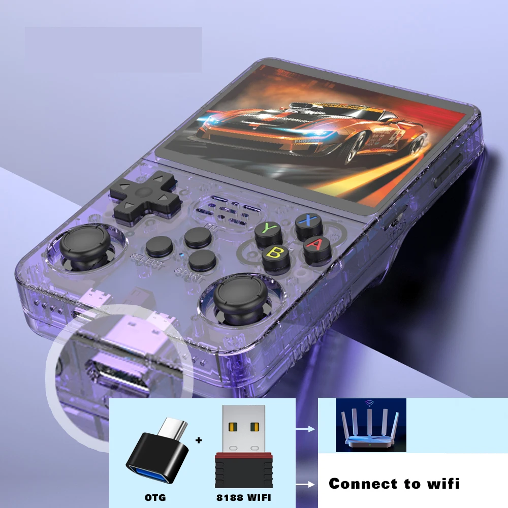 R36S (WiFi) RTL8188FTV USB Dongles y adaptador OTG TIPO C para R36S R36H R36 R36PLUS - imagen 3