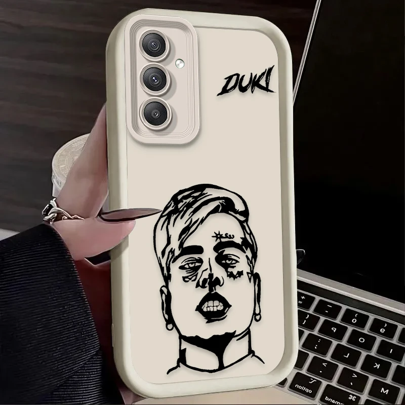 Funda trasera para Samsung Galaxy A51 A05 A05S A54 A34 A24 A14 A53 A33 A23 A13 A52 A52S A32 A22 A12 A71 A31 A50 Cool Duki Rapper Capa - imagen 5