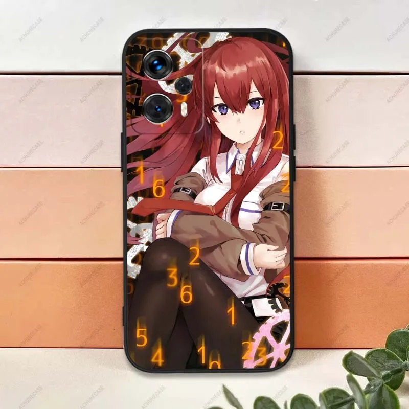 Kurisu Makise Anime cubierta para Motorola G86 G85 G84 G75 G73 G72 G56 G55 G54 G41 G35 G34 G31 G23 G15 G13 G05 G04 funda de teléfono - imagen 4