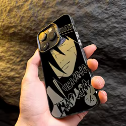 Funda Naruto Uchiha Madara para iPhone 16e 14Pro 11 13 Pro MAX 12 XR 14 16Pro 15 XS MAX funda suave