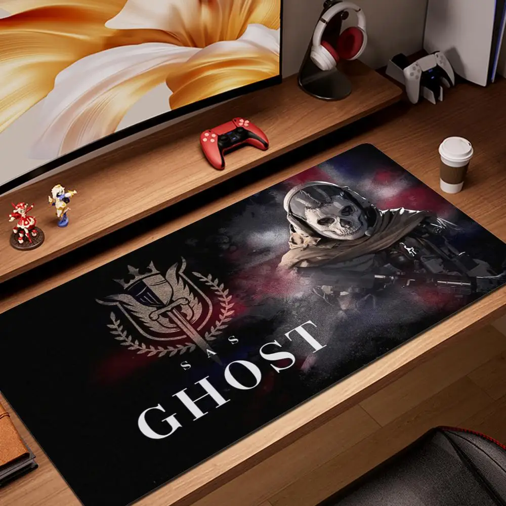 Alfombrilla de ratón de goma Natural de Anime para decoración de oficina, alfombrilla de ratón para el hogar, calls of duty Warzone Gaming, alfombrilla de ratón de gran tamaño de 90x40CM