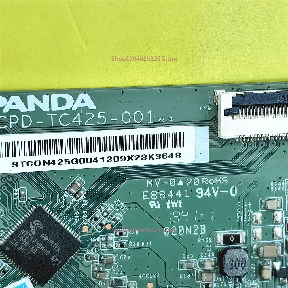 Placa de T-CON Original STCON425G CCPD-TC425-001 es para TV L43R6-A L43M8F 43V6F WR43FX2019 43D33 LT-43CA790 LT-43MAW605 - imagen 2