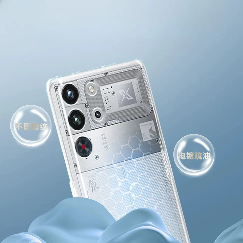 Funda de teléfono transparente ultrafina para Nubia Red Magic11 Pro + fundas suaves de TPU para RED MAGIC 10S Pro + 10Pro 9S Pro carcasa protectora - imagen 3