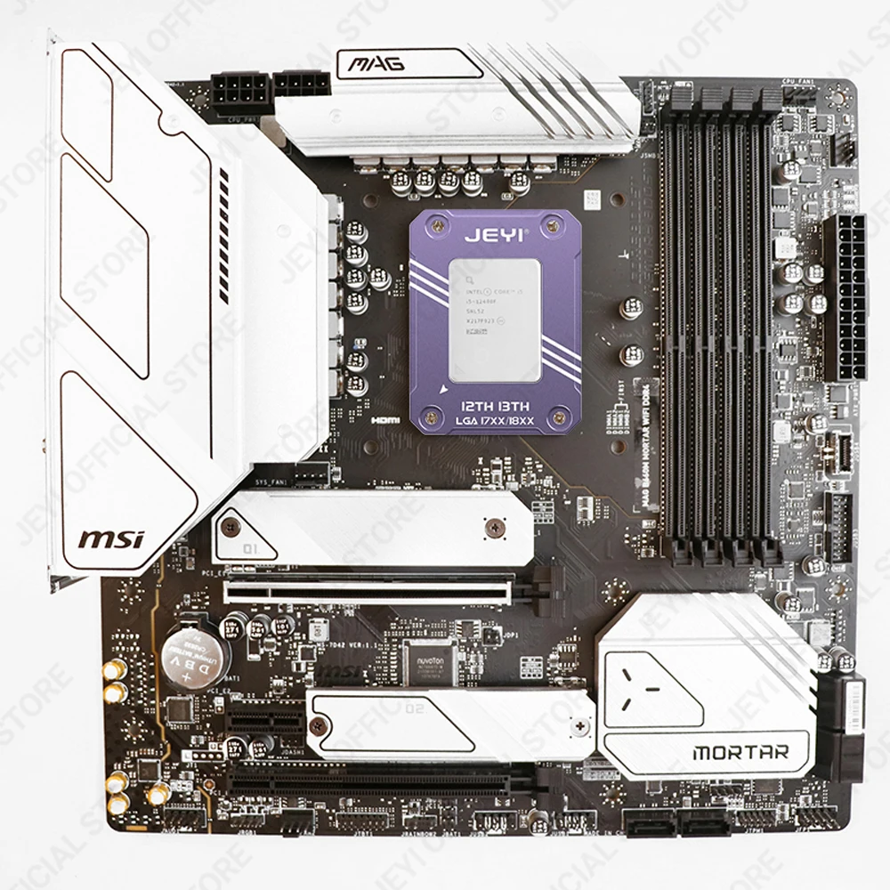 JEYI-marco de corrección de flexión de CPU de 12. a y 13 a generación, plano posterior fijo de aluminio, enchufe de marco de contacto de CPU para CPU Intel LGA-17XX 18XX - imagen 5