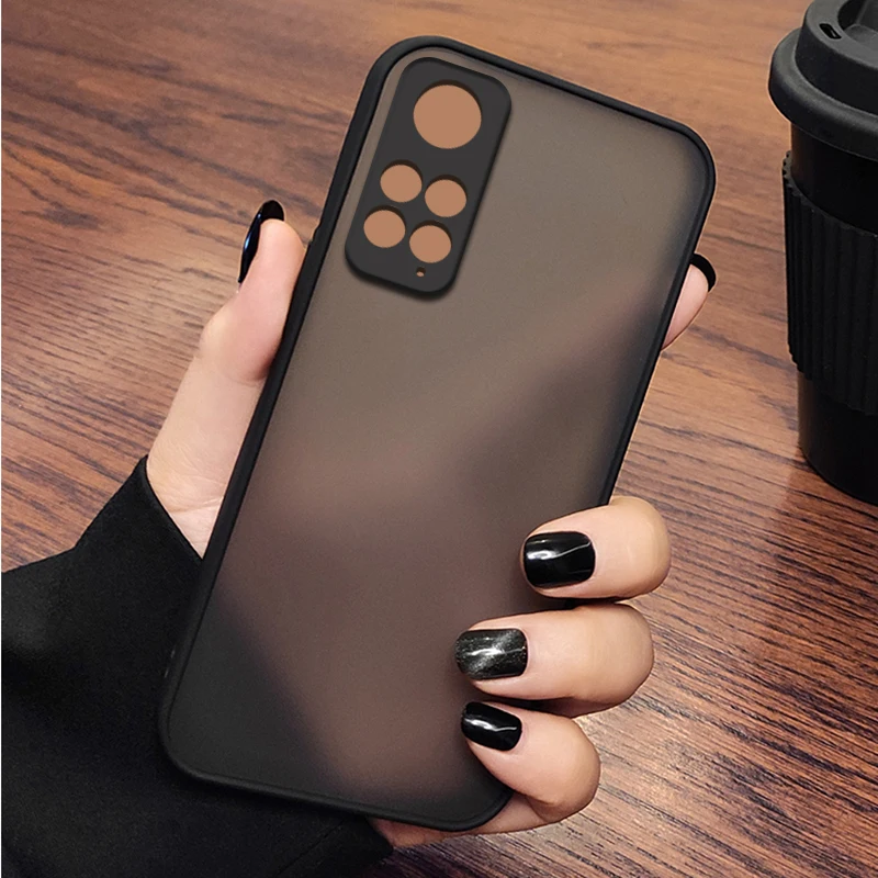Funda de teléfono ARMOR a prueba de golpes para Xiaomi Redmi Note 11 Pro Note 10 10S 11 11S 12S 12 Pro Plus marco duro cubierta trasera de teléfono Fundas - imagen 5