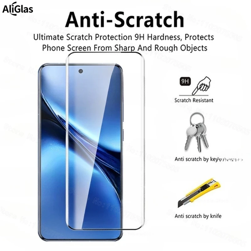 3PCS Vidrio Protector para Honor 500 400 Pro Vidrio Templado para Honor 500 Pro, 400 Pro (china) para Honor 400 Pro (Global)) - imagen 4