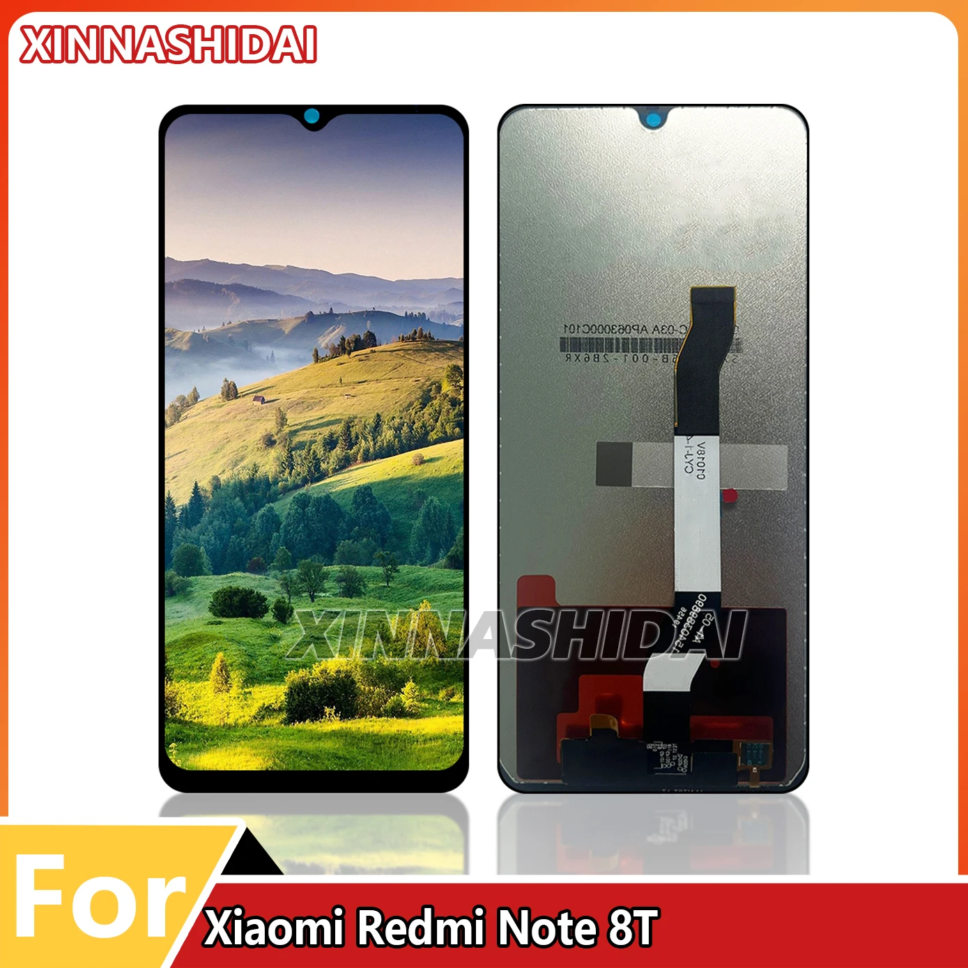 Pantalla LCD TFT de 6,3 pulgadas para Xiaomi Redmi Note 8T, montaje de digitalizador con pantalla táctil de repuesto para Redmi Note 8T M1908C3XG
