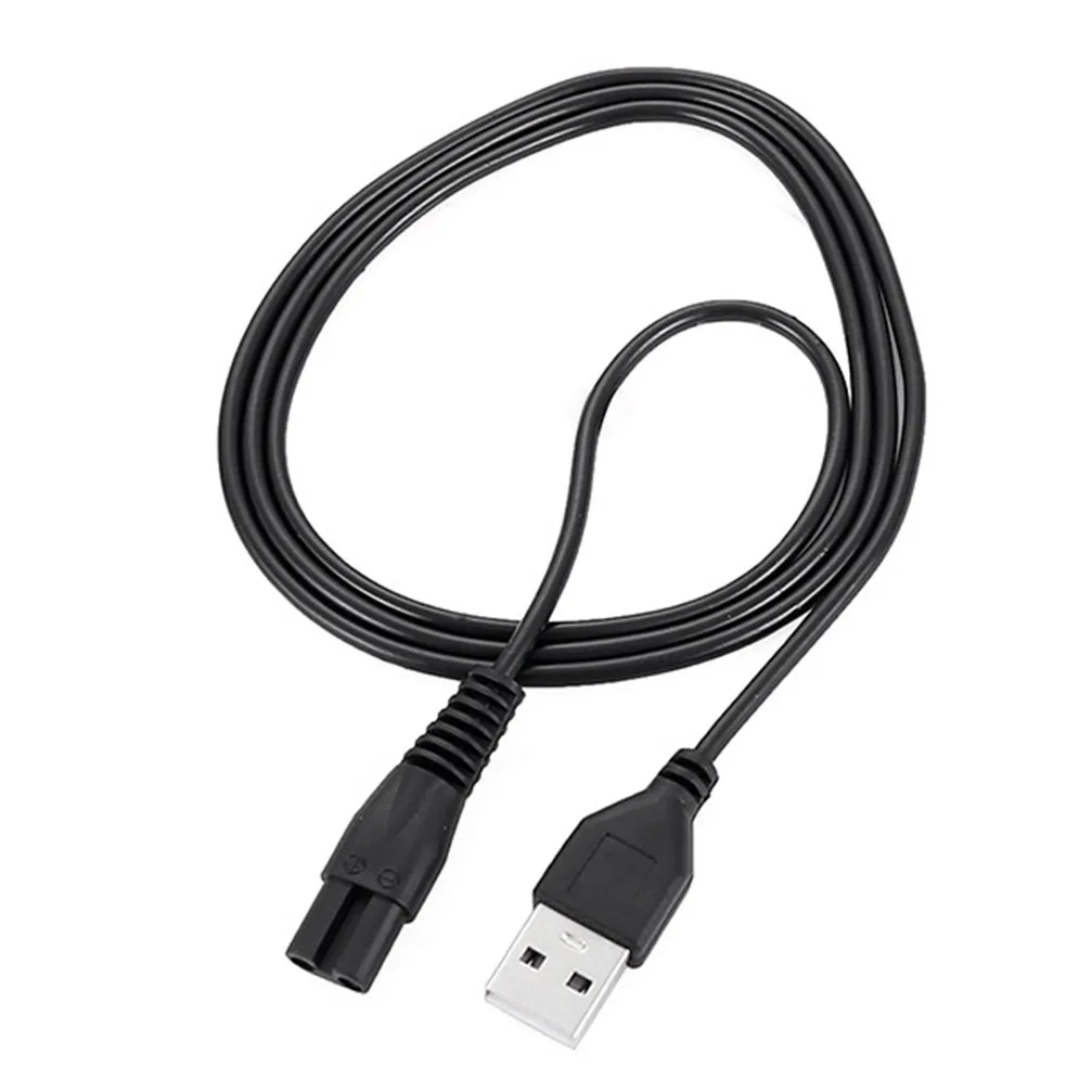 Cable cargador USB para maquinilla de afeitar, Compatible con maquinilla de afeitar eléctrica, Cable de carga de repuesto, Cable de alimentación