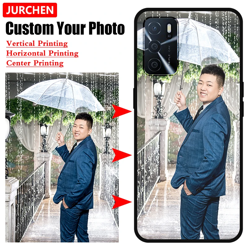 Fundas de fotos personalizadas para OPPO Realme 10 5S 5i 6i Reno9 A58 A57 A57S A77 A92S A97 A77S A58X C30 C3 F21 Pro Plus 5G silicona de vidrio