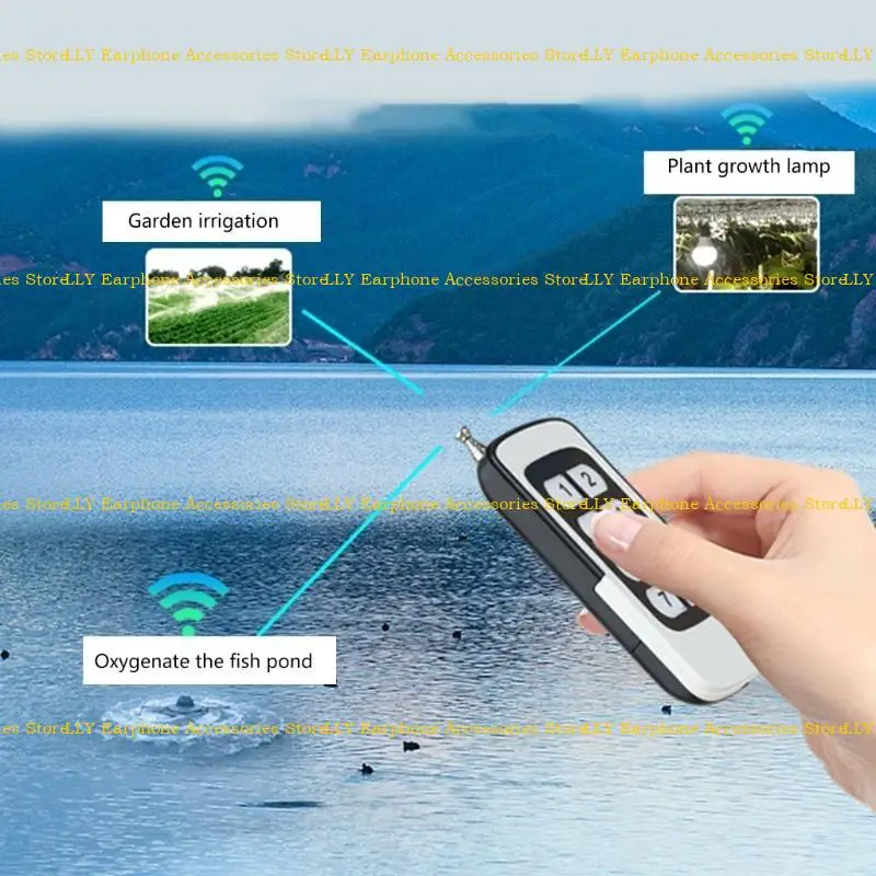 462E Conveniente control remoto 2/4/6/8-tecla para varios dispositivos Uso rápido para batería - imagen 5