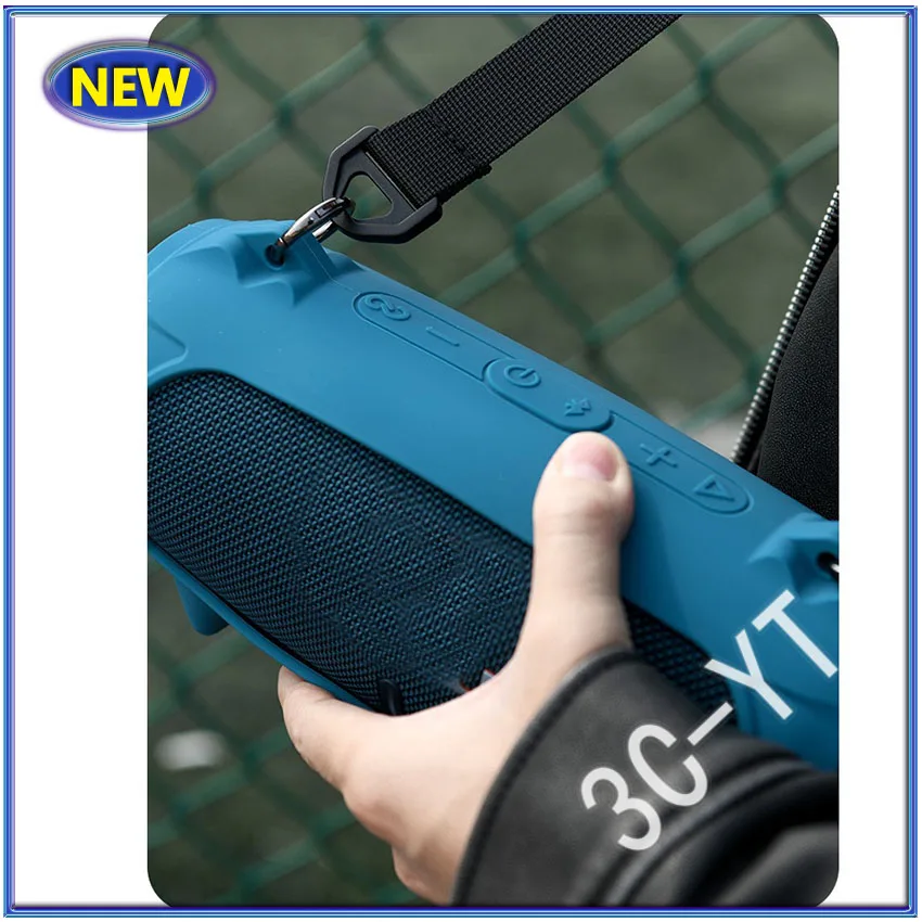 1 Uds nueva funda de silicona para JBL Charge5 protección de transporte de viaje - imagen 5