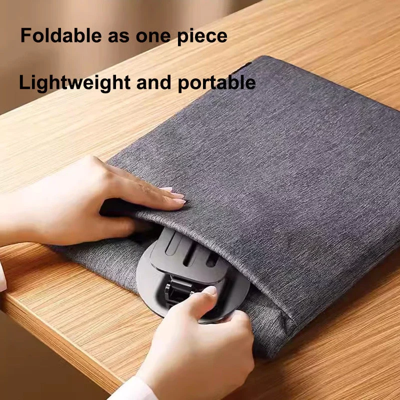 Soporte Para Teléfono Ajustable Metal 360 ° Soporte plegable giratorio para teléfono móvil, soporte de escritorio para tableta, portátil, retráctil, Universal - imagen 3