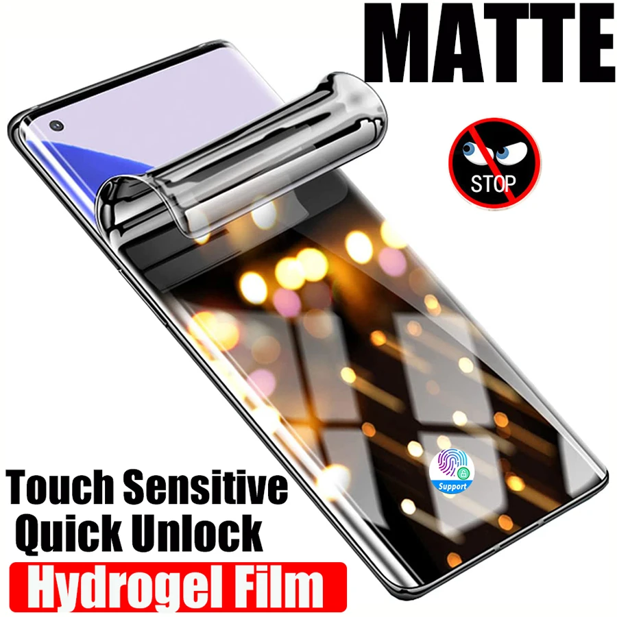 Película de hidrogel curvada completa 3D para Huawei P30 Mate 20 30 40 P50 P40 Pro, Protector de pantalla antiespía, Honor 50 Pro - imagen 2