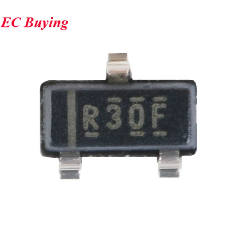 Chip de referencia de voltaje IC, REF3030AIDBZR, R30F, REF3030, REF3030A, 3030AIDB SOT-23, R3, SOT23, salida de 3V, 50ppm/℃, 5 piezas/1 unidad - imagen 2