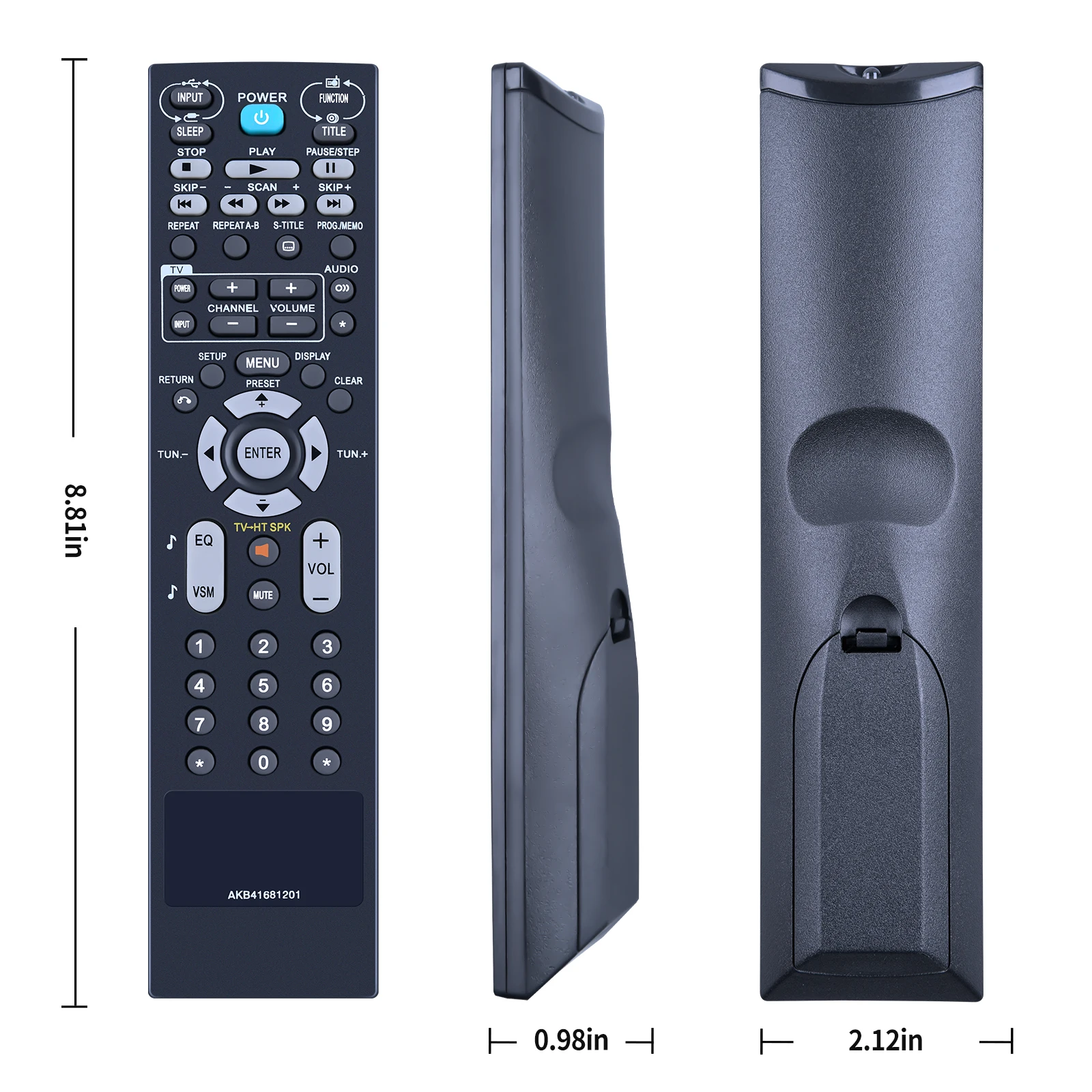 Nuevo AKB 41681201 Para control remoto de cine en casa TV LHT854 HT963PA LHT584 HT963SA - imagen 5