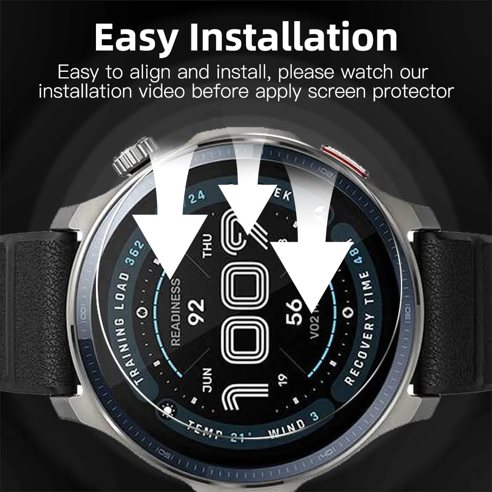 Amazfit Balance 2 Vidrio Templado 9H HD Transparente Antiarañazos - imagen 4
