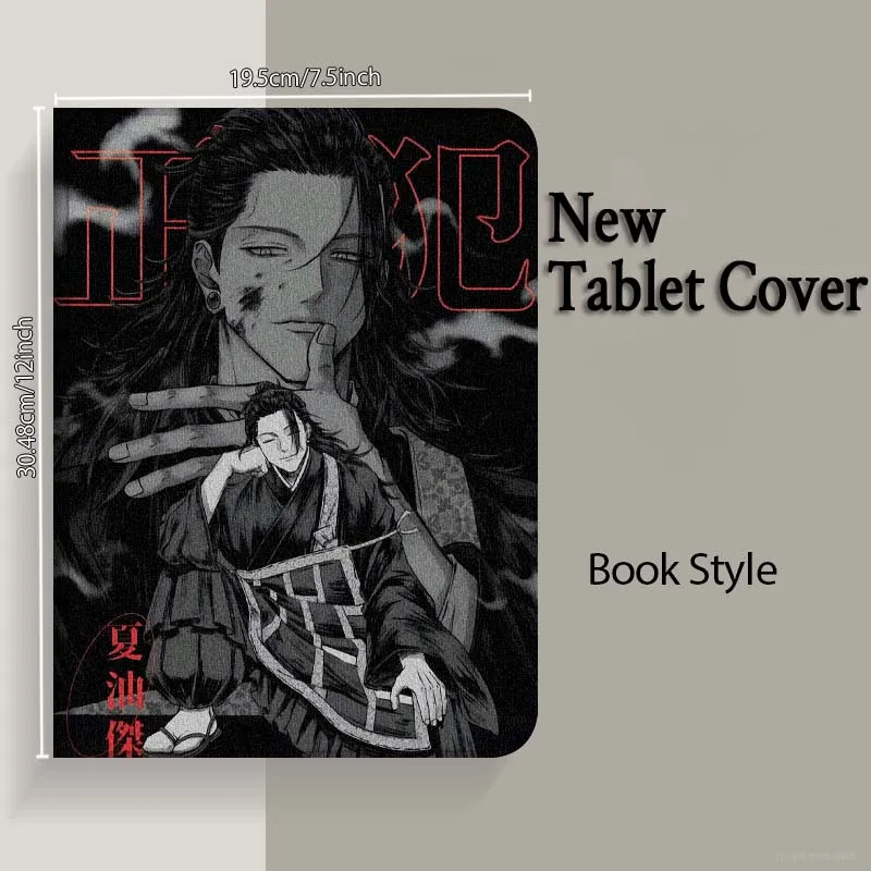 Geto Suguru Anime para Lenovo Xiaoxin Pad Pro Tab M10 K10 Plus 3.a generación Y700 11 11,2 11,5 12,7 8,8 pulgadas funda para tableta - imagen 5