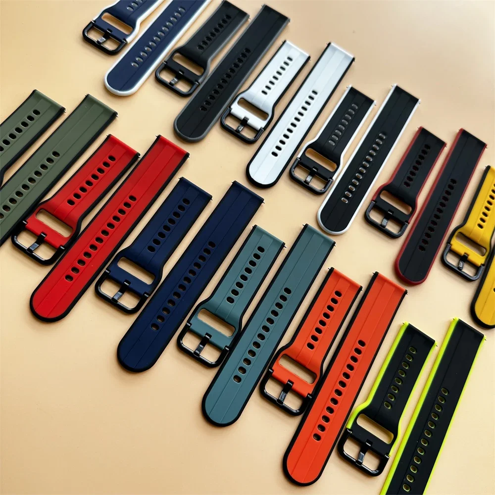 Correa de silicona para SUUNTO VERTICAL 9 5 Peak DLC/PRO 3, banda de Fitness para SUUNTO RACE, pulsera deportiva transpirable de 20 y 22mm - imagen 4