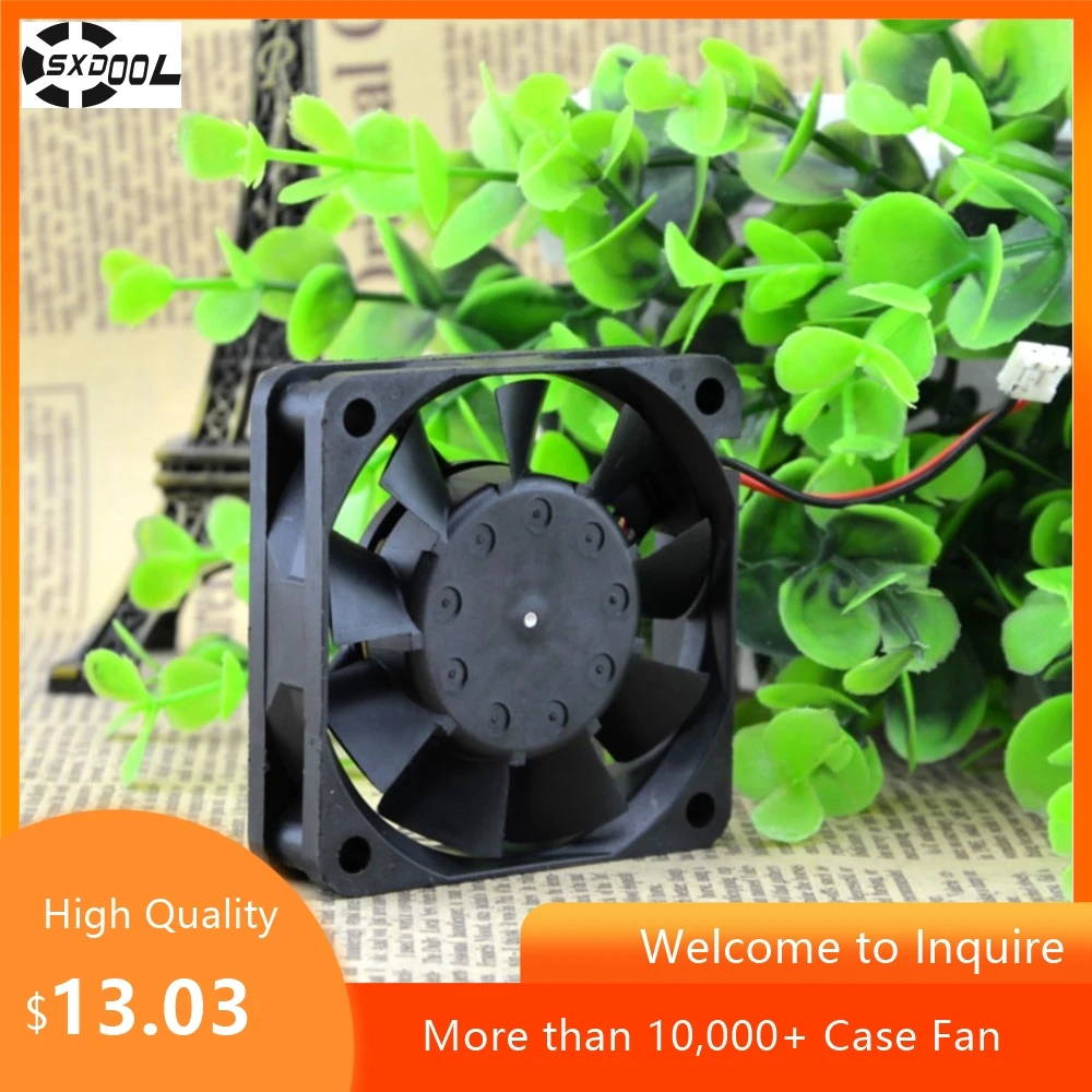 Ventilador de 60 mm para servidor, inversor y refrigeración industrial NMB 2406KL-05W-B50 24 V 0,13 A con doble rodamiento de bolas de 6 cm - imagen 4