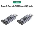 2x C to MicroUSB
