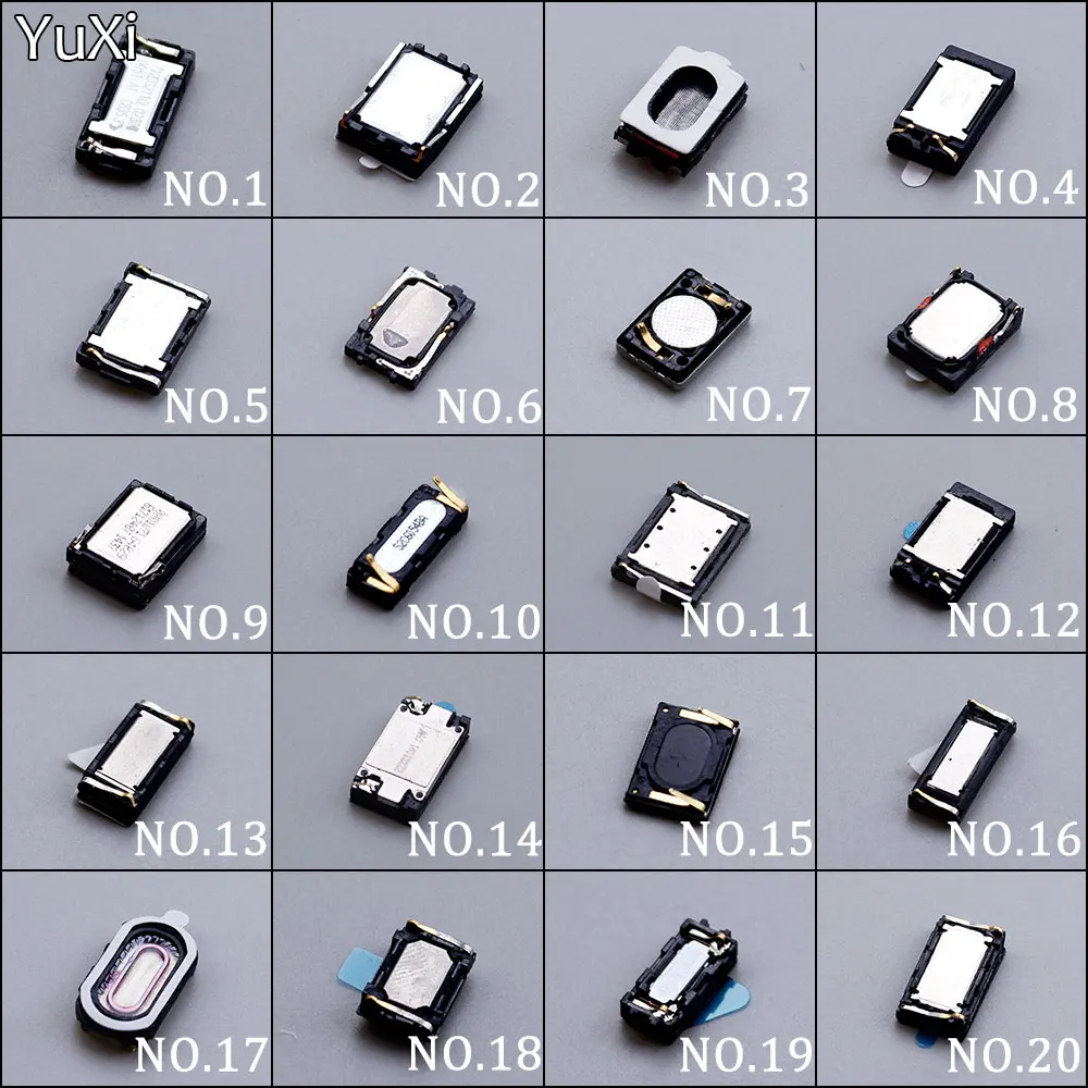 Altavoz de timbre para Xiaomi, Redmi, Sony, Xperia, Huawei, Lenovo, Nokia, HTC, OPPO, LG, piezas de repuesto, 2 uds.