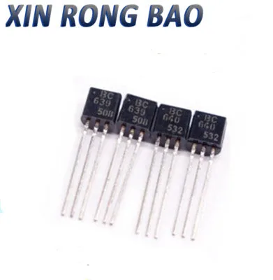 100 Uds BC639 BC640 BC546B BC547B BC548B BC556B BC557B BC558B BC559B BC546 BC547 BC548 BC556 BC557 BC558 transistor triodo TO-92
