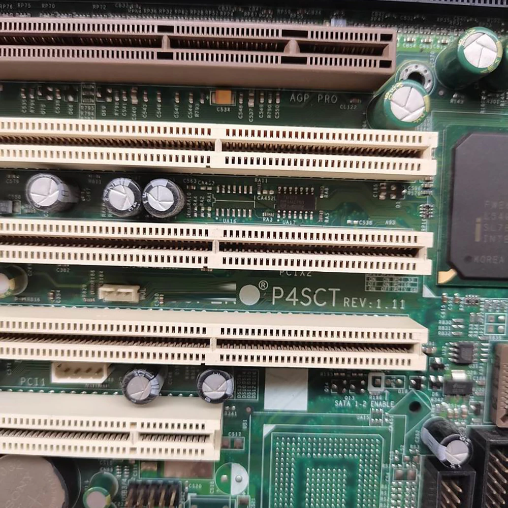 Para placa base de equipo de ordenador de control industrial Supermicro P4SCT Rev.1.11 - imagen 4