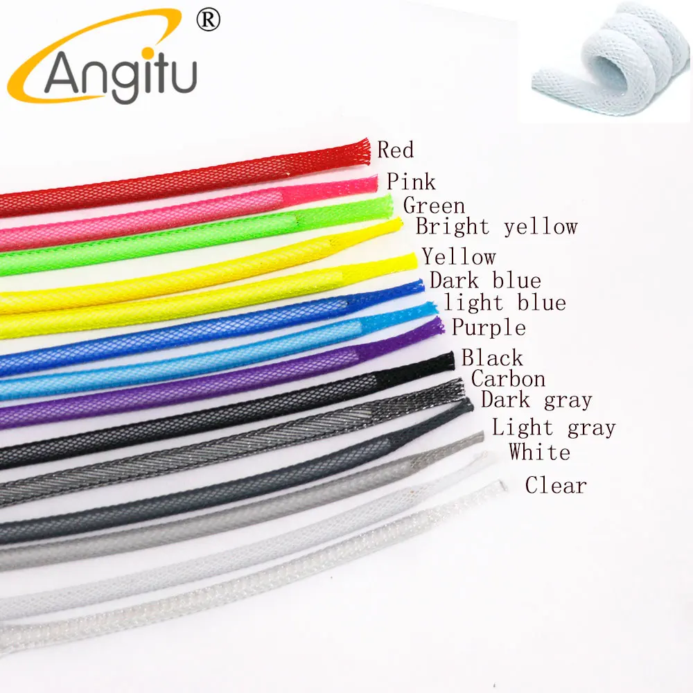 Angitu-Cable de Audio estéreo para micrófonos/altavoces de coche, Cable de teclado dividido personalizado, hecho a mano, macho a macho, enrollado, 3,5mm, 4 polos, TRRS - imagen 4