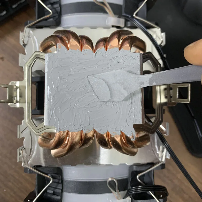 Grasa de silicona térmica para CPU, 18 w/m-k para procesadores de CPU, disipador de calor para impresora GPU, Enfriador de refrigeración, pasta compuesta térmica 2g - imagen 3