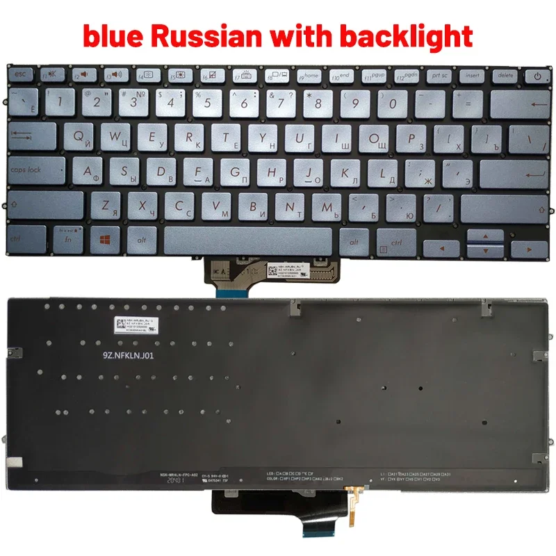 Teclado Retroiluminado ASUS ZenBook UX431 – Compatible - imagen 3