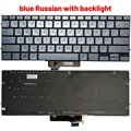 blue RU backlit