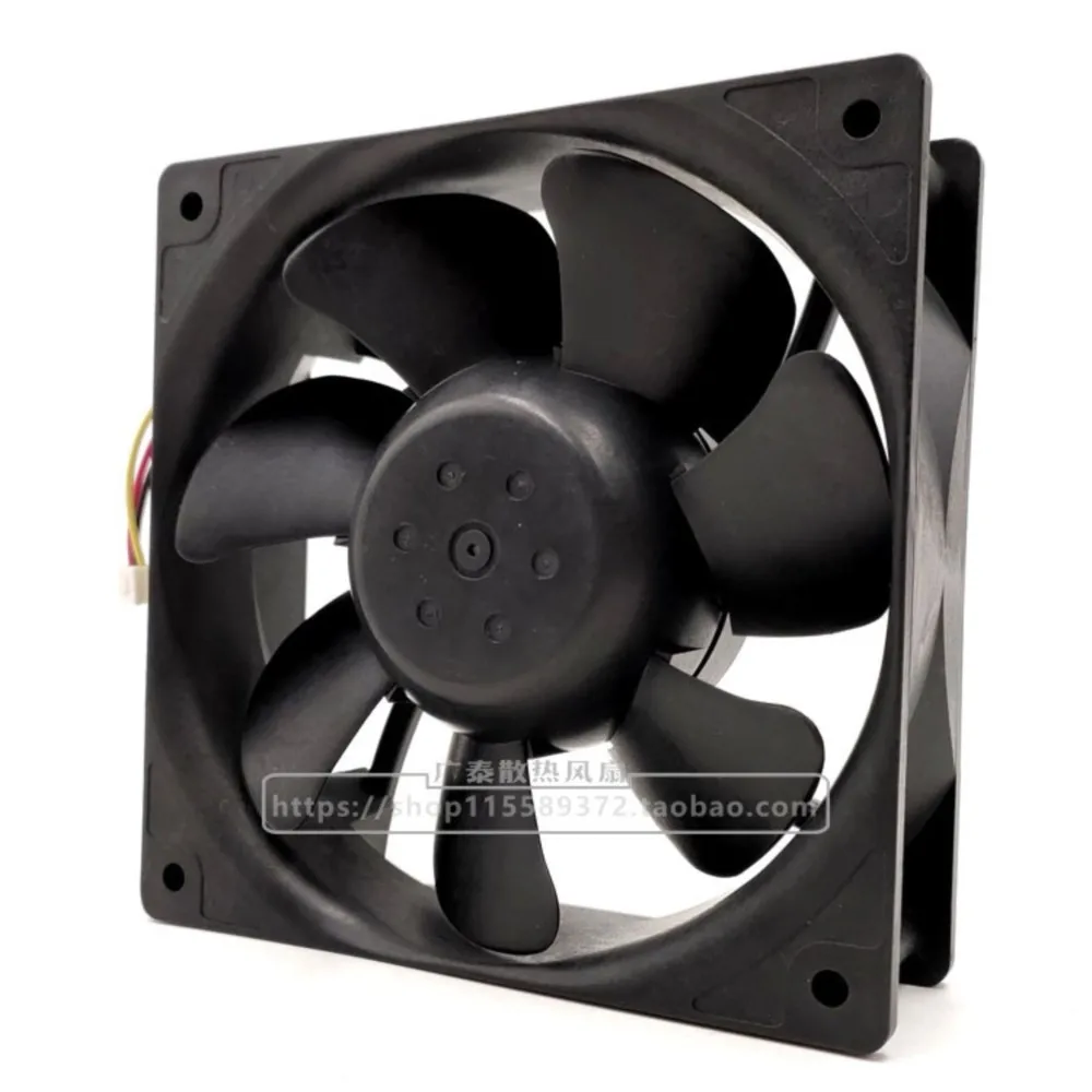 Para Servo CNDC24B7RS-702 120mm 12cm 12038 24V DC 0.2A 4.8W ventilador de refrigeración inversor, doble rodamiento de bolas para caja convertidora de servidor - imagen 4