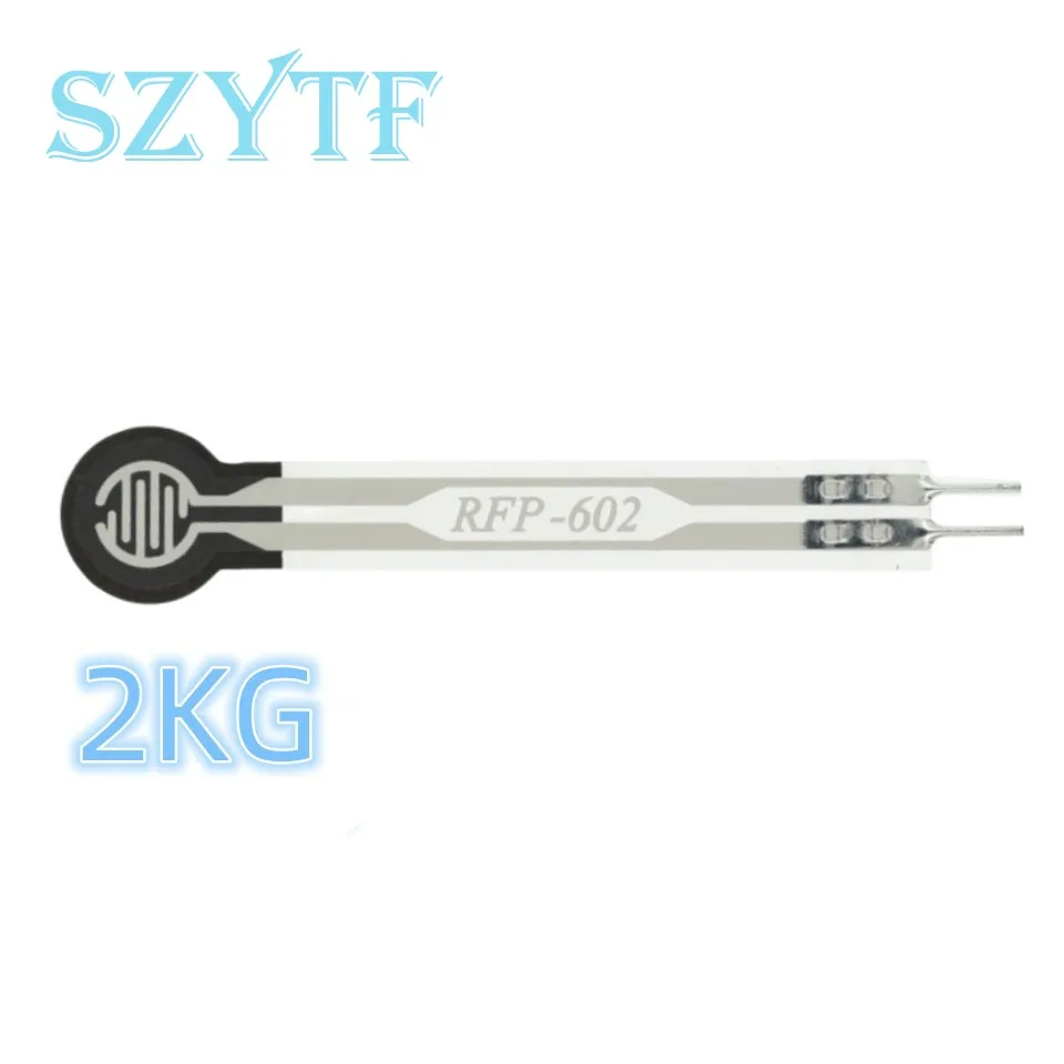 Módulo Sensor de presión de membrana resistiva de celda de carga, analógico sensible a la fuerza Flexible FSR402 4mm 5mm 7mm 110mm para Arduino - imagen 2